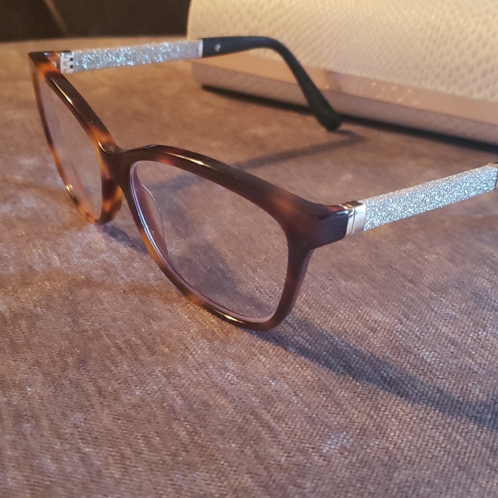Jimmy Choo Glitter Glasses
